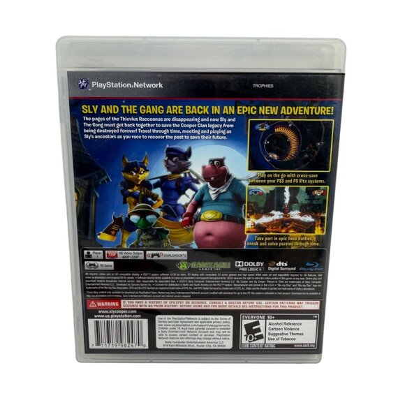 Playstation 3 PS3 - Sly Cooper: Thieves in Time - Tested/Works - Picture 2 of 4